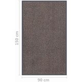  Čupavi otirač 90 x 150 tamnosmeđi | shoptok.hr