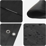 CERADA s rupama Antracit siva 8 x 12 m 180 gsm PE | shoptok.hr