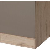 Flex-Well spodnja omarica za korito riva, barva hrasta, šampanjca | Shoptok.si