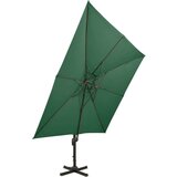  Konzolni suncobran s dvostrukim vrhom 300 x 300 cm zeleni | shoptok.hr