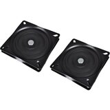 vidaXL Vrtljiva konzola za stol za čoln 2 kosa 160x160x2,5 mm Cene