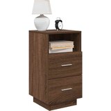 vidaXL Nočne omarice z 2 predaloma 2 kosa rjavi hrast 36x36x68 cm Cene