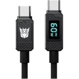 C na C kabel TF-A18, 1m, crni