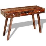 3 Konzolni Stol s Ladice 76 cm Masivno Sheesham Drvo | shoptok.hr