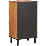  Kreveta Finš acacije smeđa 40 x 33 x 75 cm Čvrsto drvo manga | Eponuda.com