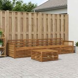  Set vanjskih sofa 5 kom. Prirodna Čvrsto drvo akacije | shoptok.hr