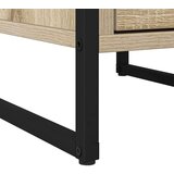 vidaXL Noćni ormarić 2 pcs Sonoma 39,5 x 30 x 50 cm Konstruirano drvo | shoptok.hr