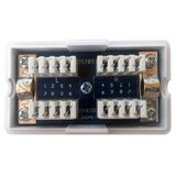 Gembird NCA-LSAS6-01 Cat. 6 LAN coupler, LSA (Krone), shielded (silver color) | ePonuda.com