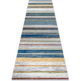 RugsX Preproge ANDRE 35950 pralna preproga Linije, kocka geometri 80x200 cm Modra Cene