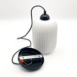  Visilica na sajli HARMA 1xE27/15W/230V Ø 14 cm bela/crna | Eponuda.com