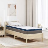  Nadmadrac Bijelo 70 x 200 cm Žakar tkanina Cijene