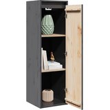  Zidni ormarići 2 kom sivi 30 x 30 x 100 cm od masivne borovine | shoptok.hr