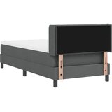  s opruga kutije Tamno siva 200 x 80 cm tkanina | shoptok.hr