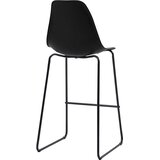  3-dijelni barski set plastični crni | shoptok.hr