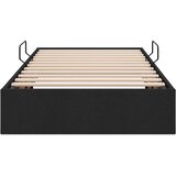  Otomanski krevet s pohranom Crna 90 x 200 cm tkanina | shoptok.hr