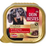 DEIN BESTES potpuna hrana za pse s komadićima govedine, bez dodatka žitarica 300 g | ePonuda.com
