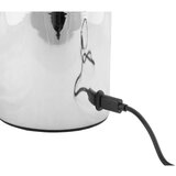 Leitmotiv LED stolna lampa s mogućnosti zatamnjivanja u srebrnoj boji s metalnim sjenilom/sa staklenim sjenilom (visina 29,5 cm) Camp – | shoptok.hr