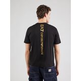 Ea7 Emporio Armani Majica zlatna / crna | shoptok.hr