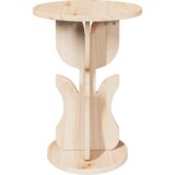 vidaXL Bocni stol 39.5 x 39.5 x 53.5 cm Čvrsta borova drva | shoptok.hr