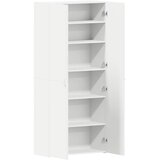  Ormar za cipele Bijelo 80 x 35.5 x 180 cm Konstruirano drvo | Eponuda.ba