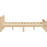  Posteljni okvir iz trdne borovine 180x200 cm | Shoptok.si