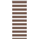 vidaXL Zavjesa zebra smeđa 60x150 cm širina tkanine 55,9 cm poliester | shoptok.hr