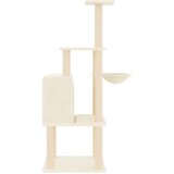  Penjalica za mačke sa stupovima za grebanje krem 132 cm | Eponuda.com