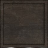 Stolna ploča tamnosmeđa 60x60x(2-4) cm obrađena masivna hrast | shoptok.hr