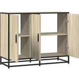 vidaXL Komoda sonoma hrast 94x35x76 cm izrađeno drvo | shoptok.hr