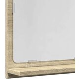  Kupaonski ormarić s ogledalom boja hrasta 60x11x37 cm drveni | shoptok.hr
