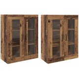  Ormarčići montirani na zid 2 pcs Staro drvo 69,5 x 34 x 90 cm | Eponuda.ba
