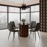 Bessagi Home Jedilna Miza Zelia, Rjava | Shoptok.si