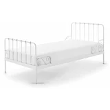 Vipack Bijeli metalni dječji krevet Alice, 90 x 200 cm
