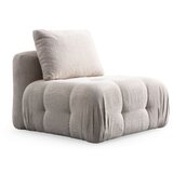 Atelier Del Sofa amaris 3 seater with pouffe beige ugaona sofa | ePonuda.com
