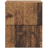  Noćni ormarić za montažu na zid Staro drvo 34,5 x 33 x 40 cm | Eponuda.ba