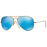 Ray-ban Aviator Flash Lenses RB3025 112/4L Polarized M (58) Zlata/Modra | Shoptok.si