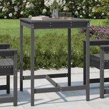  Vrtni stol sivi 82,5x82,5x110 cm od masivne borovine | shoptok.hr