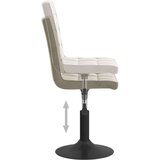 vidaXL Vrtljivi jedilni stoli 4 kosi svetlo siv žamet, (20947182) | Shoptok.si