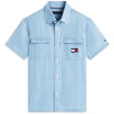 Tommy Hilfiger Srajca mornarska / moder denim / rdeča / bela Cene