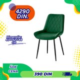 Zotrix Verona stolica za trpezariju br: 58 - zelena set 6 stolica Cene