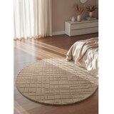 Villeroy Boch Smeđi vunen okrugao tepih &amp;oslash; 160 cm Kenso &amp;ndash; Slike