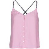 Tommy Jeans Topi & Bluze TJW CAMI TOP BUTTON THRU Rožnata Cene