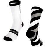 Force Čarape SLANTED, crno-bele L-XL/42-46 Cene