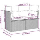  7-dijelni set vrtnih sofa sivi od poliratana | shoptok.hr