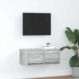 vidaXL TV omarica siva sonoma 60x31x25,5 cm inženirski les | Shoptok.si
