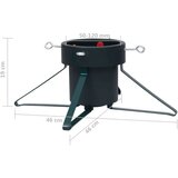 vidaXL stalak za božićno drvce crni 46 x 46 x 19 cm | shoptok.hr