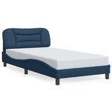  Okvir za krevet bez madraca Hvar plava 100x200cm od tkanine | Eponuda.com