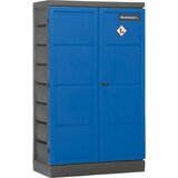 eurokraft pro PE-omara za okolju prijazno skladiščenje, 2 vrat, pocinkane police | Shoptok.si