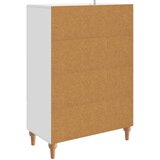  Kreveta s ladicama Bijela 66 x 34,5 x 95 cm Konstruirano drvo | shoptok.hr