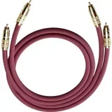 2047 audio priključni kabel 1.00 m antracitna boja